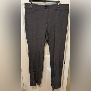 Lane Bryant black and white dress pants